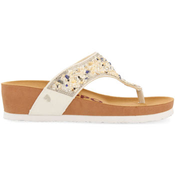 Chaussures Femme Tongs Gioseppo andelain Blanc