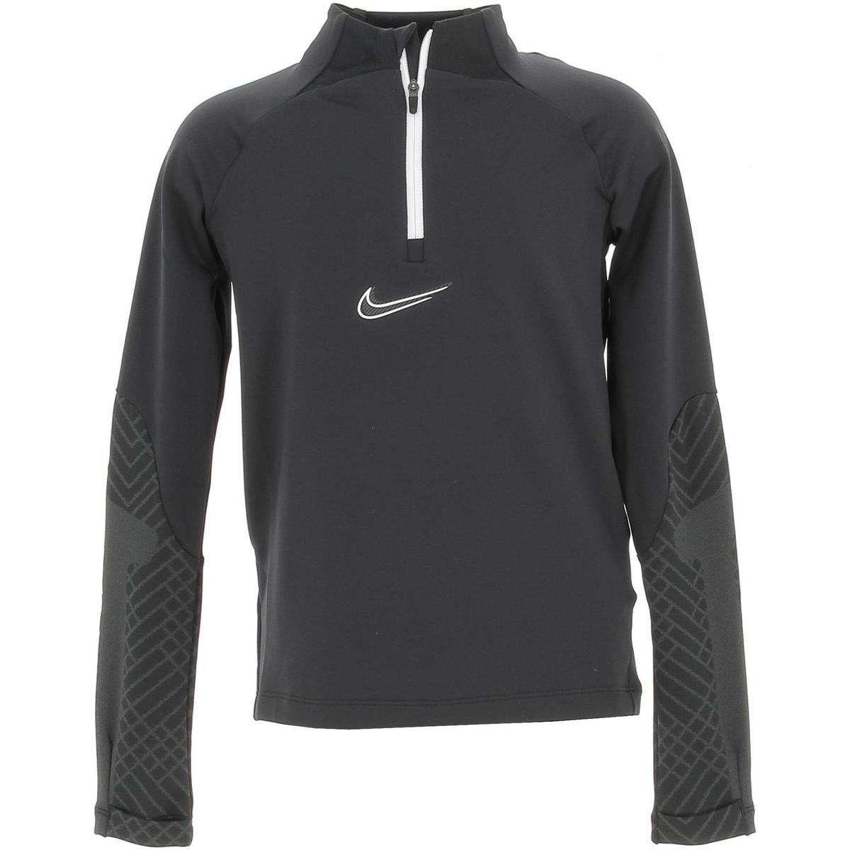 Vêtements Garçon Sweats Nike Y nk df strk dril top k Noir
