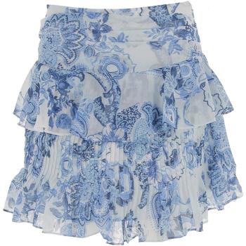 Vêtements Femme Jupes Guess PEACH Gilda mini skirt Bleu