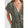Vêtements Femme Robes Soutiens-Gorge & Brassières Robe longue croft kaki à motif fleuri Vert