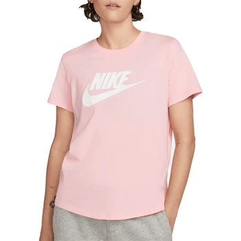 Vêtements Femme T-shirts manches courtes Nike Icon Futura Rose