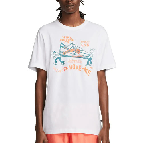 Vêtements Homme T-shirts manches courtes Nike AF1 Blanc