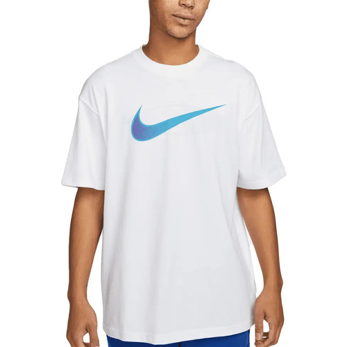 Vêtements Homme T-shirts manches courtes Nike Max90 12Mo Swoosh Blanc