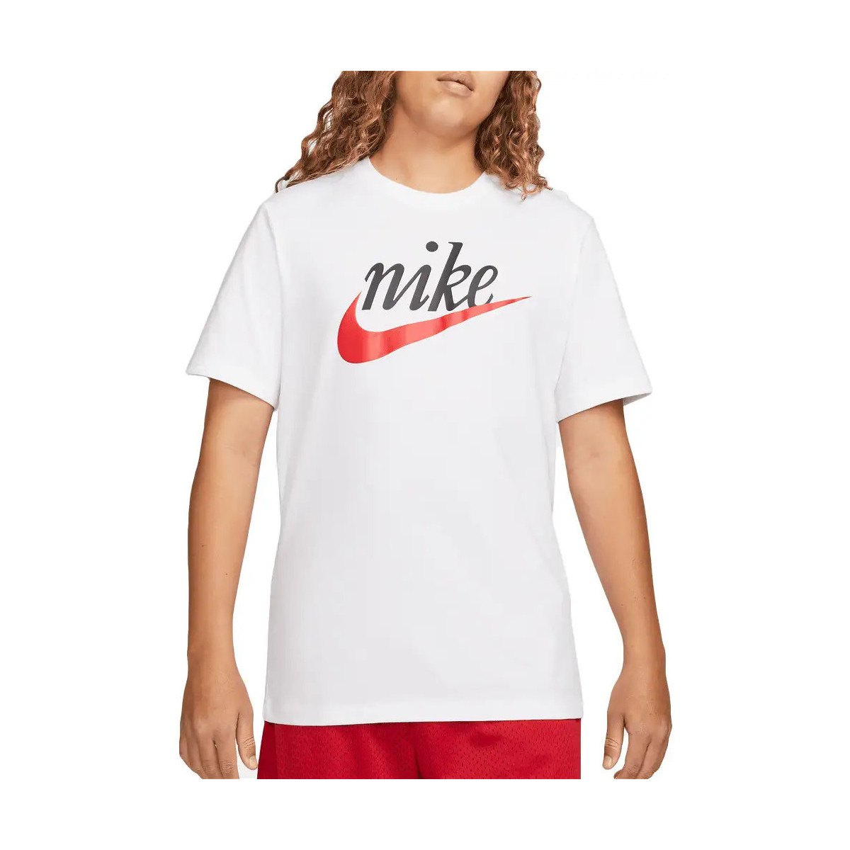Vêtements Homme T-shirts manches courtes Nike Futura 2 Blanc