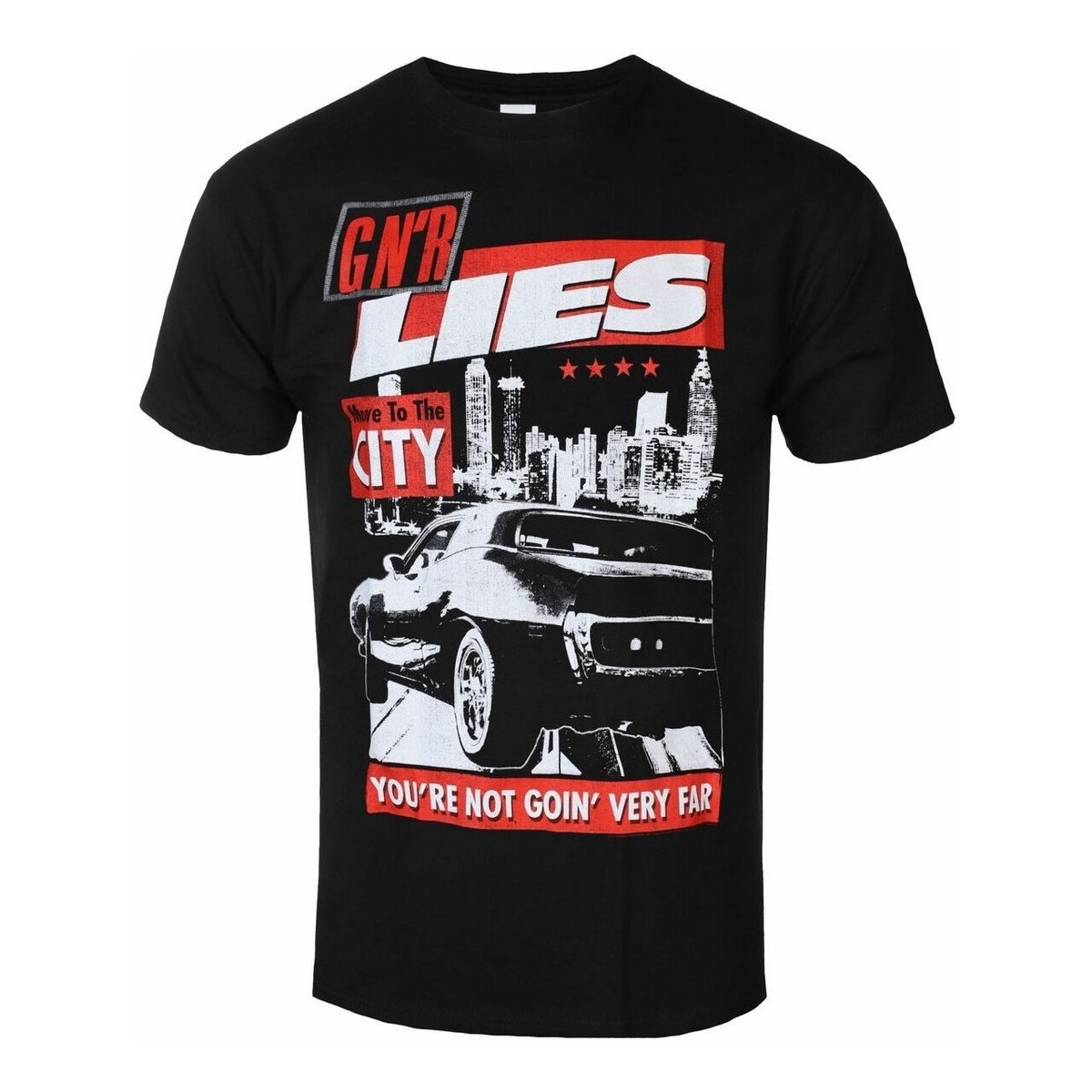 Vêtements T-shirts manches longues Guns N Roses Move To The City Noir