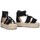 Chaussures Femme Sandales et Nu-pieds Etika 69477 Noir