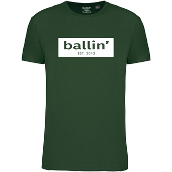 Vêtements Homme T-shirts manches courtes Ballin Est. 2013 Cut Out Logo Shirt Vert