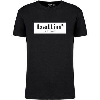 Vêtements Homme T-shirts manches courtes Ballin Est. 2013 Cut Out Logo Shirt Noir