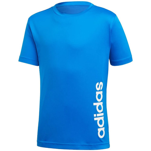 Vêtements Garçon T-shirts & Polos adidas Originals FM6864 Bleu