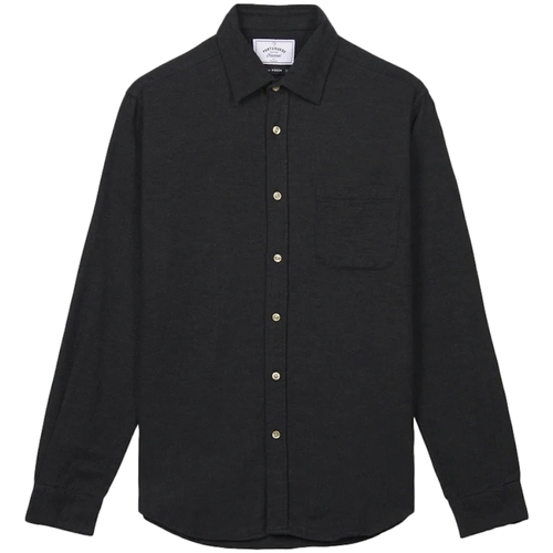 Vêtements Homme Chemises manches longues Portuguese Flannel Teca Shirt down - Grey Gris