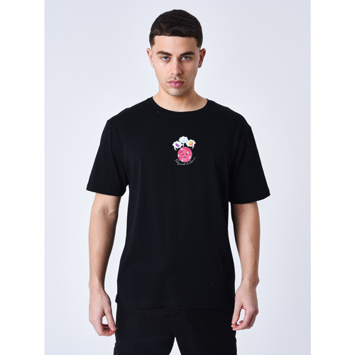 Vêtements Homme T-shirts & Polos Project X Paris Mango Flowy Shirt Noir