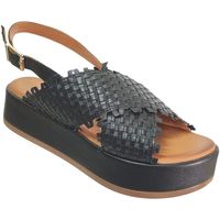 Chaussures Femme Sandales et Nu-pieds K.mary Graize Noir cuir