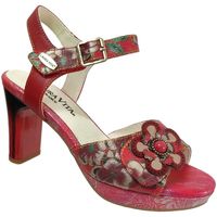 Chaussures Femme Sandales et Nu-pieds Laura Vita Hicao 023 Rouge cuir