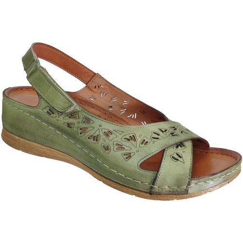 Chaussures Femme Sandales et Nu-pieds Karyoka Palma Vert