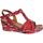 Chaussures Femme Sandales et Nu-pieds Karyoka Fapor Rouge