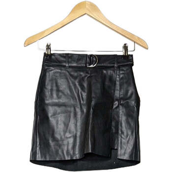 Vêtements Femme Jupes Gilets / Cardigans jupe courte  36 - T1 - S Noir Noir