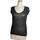 Vêtements Femme Gull Rider T-Shirt top manches courtes  36 - T1 - S Noir Noir