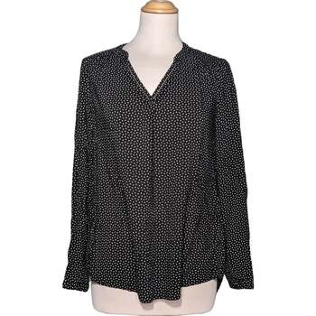 Vêtements Femme Tops / Blouses Camaieu blouse  34 - T0 - XS Noir Noir
