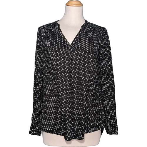 Vêtements Femme Tops / Blouses Camaieu blouse  34 - T0 - XS Noir Noir