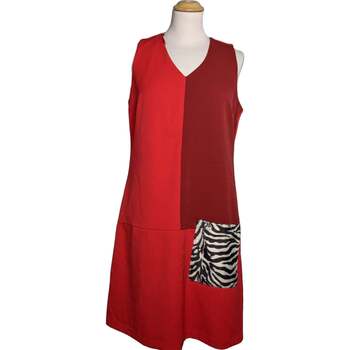 Vêtements Femme Robes courtes Miss Captain robe courte  40 - T3 - L Rouge Rouge