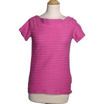 Vêtements Femme T-shirts monochrome & Polos Morgan top manches courtes  36 - T1 - S Rose Rose