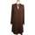 Vêtements Femme Robes courtes Sud Express robe courte  34 - T0 - XS Marron Marron