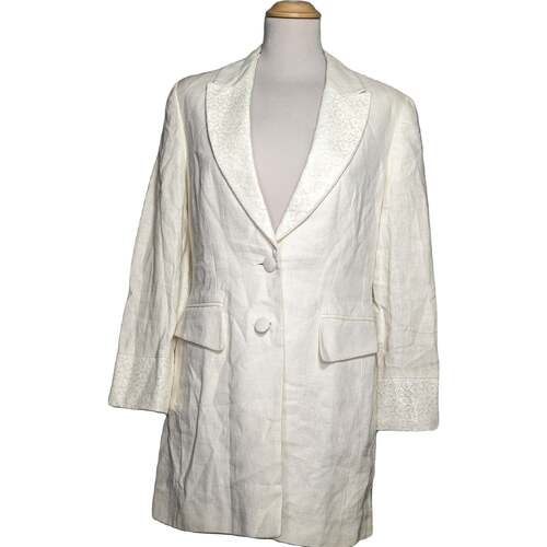 Vêtements Femme Vestes / Blazers Zapa blazer  40 - T3 - L Blanc Blanc