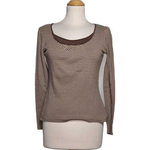 Vêtements Femme PAUL SMITH striped long-sleeve shirt La Redoute 34 - T0 - XS Marron