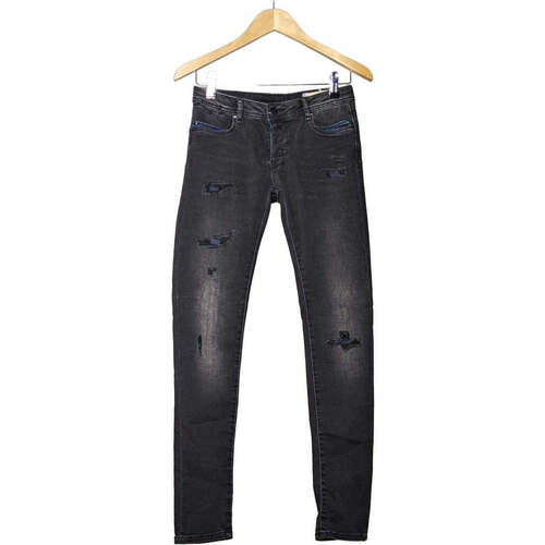 Vêtements Femme Jeans fringed Kaporal jean slim femme  36 - T1 - S Noir Noir