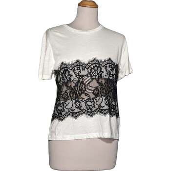 Vêtements Femme T-shirts & Polos Asos top manches courtes  38 - T2 - M Blanc Blanc