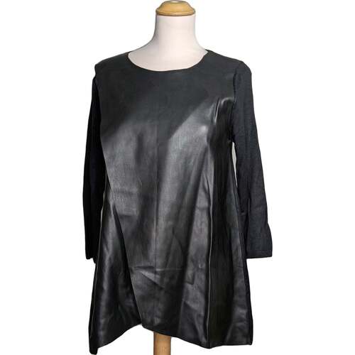 Vêtements Femme Robe Courte 36 - T1 - S Gris Zara top manches longues  38 - T2 - M Noir Noir