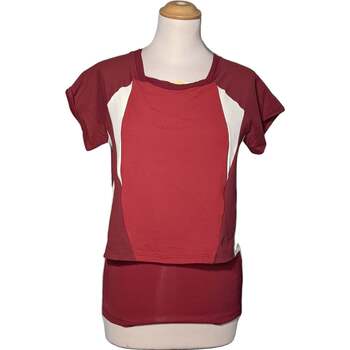 Vêtements Femme T-shirts & Polos Etam top manches courtes  36 - T1 - S Rouge Rouge
