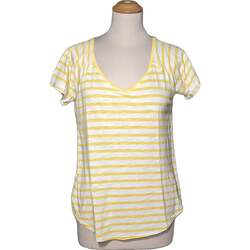 Vêtements Femme T-shirts & Polos Mango top manches courtes  38 - T2 - M Jaune Jaune