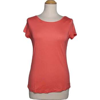 Vêtements Femme T-shirts & Polos Camaieu top manches courtes  36 - T1 - S Rose Rose