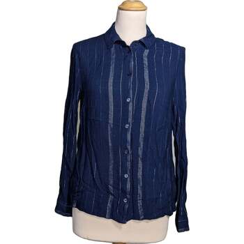 Vêtements Femme Chemises / Chemisiers Etam chemise  34 - T0 - XS Bleu Bleu
