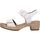 Chaussures Femme Sandales et Nu-pieds Remonte Sandales Blanc