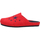 Chaussures Femme Chaussons Cosmos Comfort Pantoufles Rouge