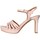 Chaussures Femme Sandales et Nu-pieds L'amour 226l santal Femme Poudre pour le visage Rose