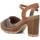 Chaussures Femme Sandales et Nu-pieds Refresh 17069401 Marron