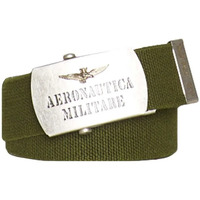 Accessoires textile Homme Ceintures Aeronautica Militare 231CI295CT3111 VERDE MILITARE 07259 Kaki
