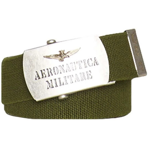 Accessoires textile Homme Ceintures Aeronautica Militare 231CI295CT3111 VERDE MILITARE 07259 Vert