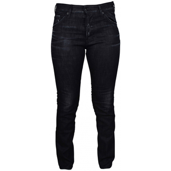 Vêtements Homme Jeans Dsquared Haru Organic Cotton Checkered Shorts Noir