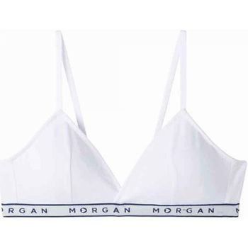 Sous-vêtements Fille Bougeoirs / photophores Morgan Soutien-gorge triangle coques amovibles blanc Isa Blanc