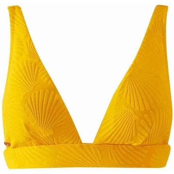 Vêtements Femme Maillots de bain 2 pièces Brigitte Bardot Haut de maillot triangle jaune VOYAGE jaune