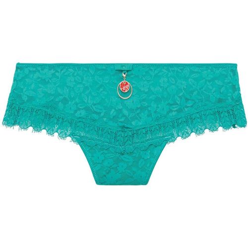 Sous-vêtements Femme Top 5 des ventes Pomm'poire Shorty string turquoise Royaume Bleu