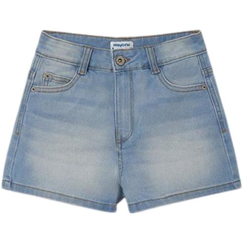 Vêtements Fille studded Shorts / Bermudas Mayoral  Bleu