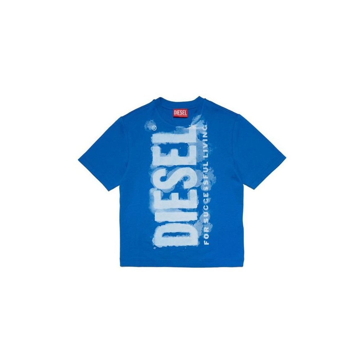 Vêtements Enfant T-shirts & Polos Diesel J01131 KYAR1 TJUSTE16 OVER-K80H Bleu
