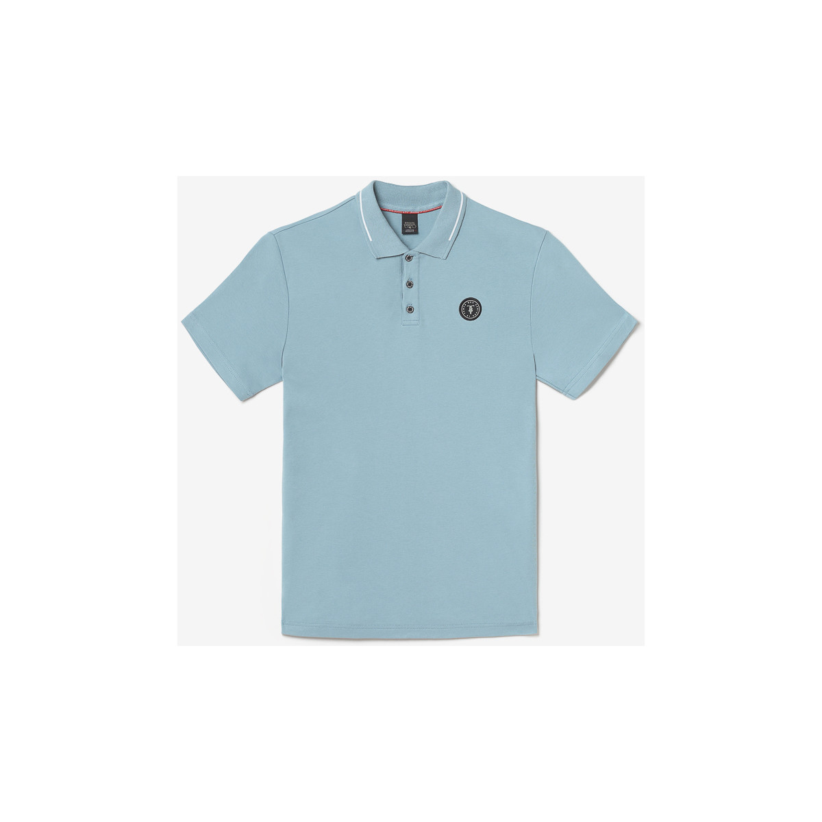 Vêtements Homme T-shirts & Polos Le Temps des Cerises Polo aron bleu-gris Bleu