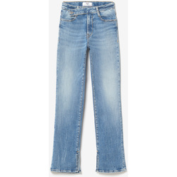 Vêtements Fille Jeans NEWLIFE - JE VENDS Basic 400/14 mom taille haute 7/8ème jeans bleu Bleu