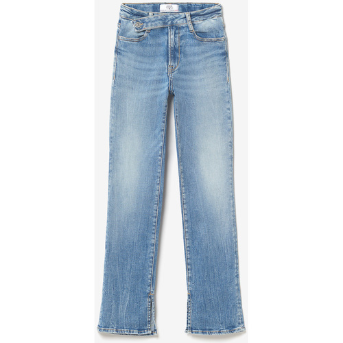 Vêtements Fille Jeans Le Temps des Cerises Basic 400/14 mom taille haute 7/8ème jeans bleu Bleu